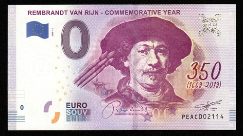 Billet souvenir euro - souvenir, 0