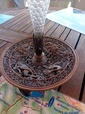 centre de table en cristal