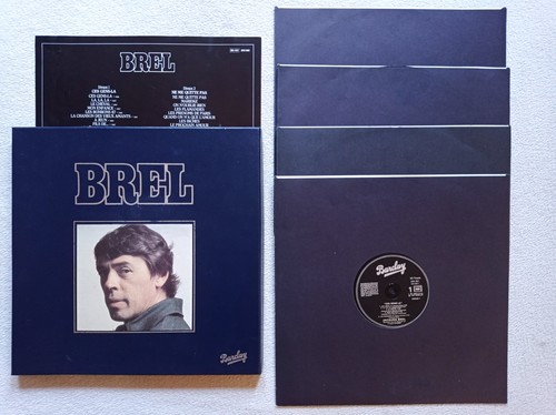 Coffret 33t jacques - 33t, brel