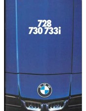 ▄▀▄ Brochure BMW Série 7 (728/730 et 733i) 1977 ▄▀▄