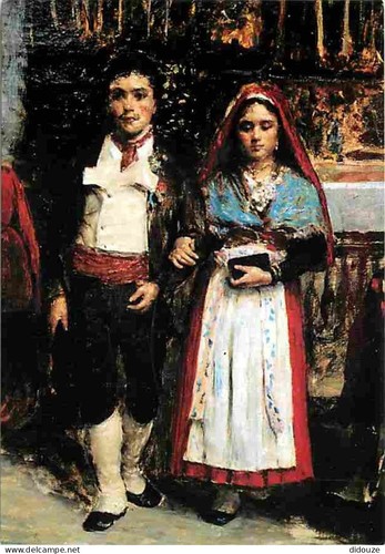 Carte postale art peinture - postale,