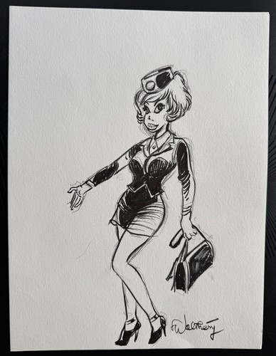 Dessin original walthery - dessin,