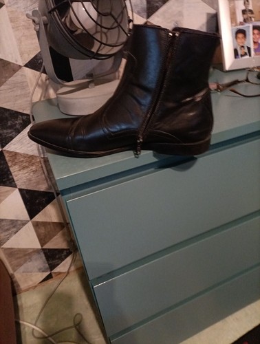 Bottes cuir homme taille - bottes, 43