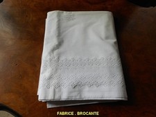 DRAP ANCIEN A DENTELLE