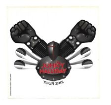 RARE / AUTOCOLLANT - JOHNNY HALLYDAY / STICKERS HARLEY DAVIDSON MOTOR MOTEUR