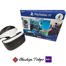 Sony PlayStation VR Mega Pack CUHJ-16010 PS4 Bundle w/ Game Camera Controller