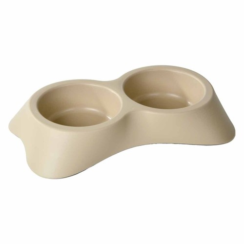 Gamelle double pour chien - gamelle,
