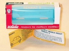 SOLIDO 10 RENAULT R5 BOITE COPIE VIDE