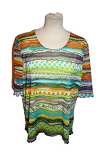 TEE SHIRT VOILE FEMME °°° CHRISTINE LAURE °°° TAILLE 3