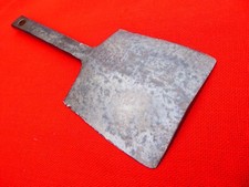 tranchoir couperet de boucher en fer forgé outil ancien