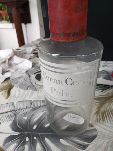 Ancien pot pharmacie - ancien,