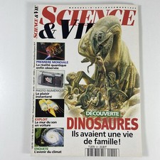 SCIENCE & VIE n°951 Décembre 1996 - Découverte Dinosaures ils avaient une vie