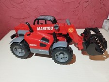 BRUDER - Chargeur Télescopique MANITOU MLT633 engin chantier jouet
