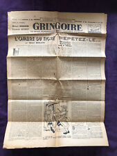 Collaboration : Journal Gringoire mars 1943 - occupation - Politique