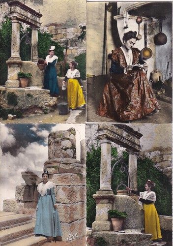 Lot cartes postales card - postales,