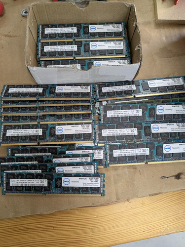 Lot ram mémoire - , 8/16