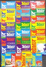 Set of 24 Asterix Books French