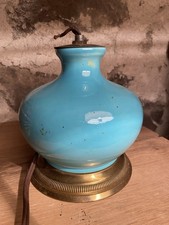 PIED LAMPE TURQUOISE NAPOLÉON