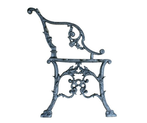 Beaux pieds banc côtés - pieds, de