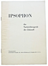 ISOPHON das Nachrichtengerat der zukunft