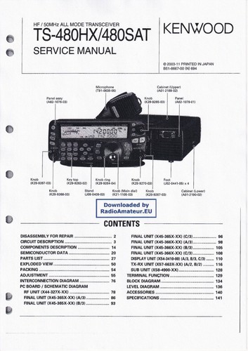 Service manuel instructions - service,