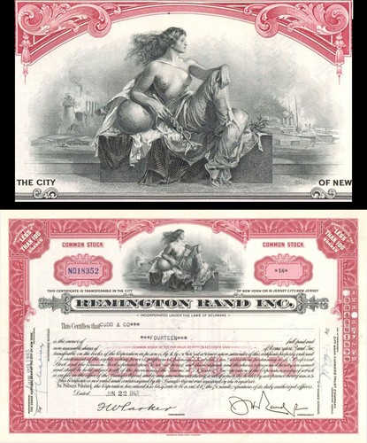 Remington rand inc - rand, inc.