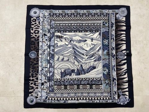 Foulard hermès soie - en,