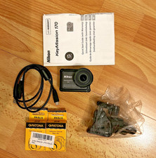 Nikon KeyMission 170 Action Camera–4K Ultra HD–2x Patona Batteries très bon état
