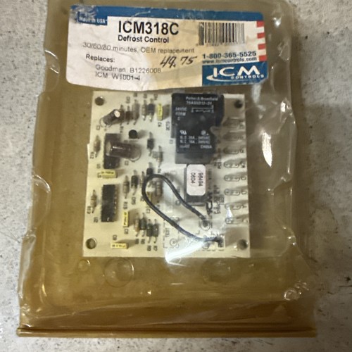 Icm318c defrost control - icm318c,