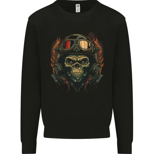 Sweatshirt gorille crâne - gorille, moto