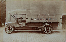 Suisse, Vue d'un camion Saurer, Vintage print, circa 1910 Tirage vintage lé