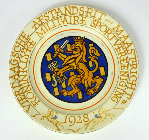 Assiette maastricht 1928 - assiette,