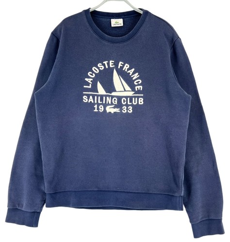 Lacoste pull homme col rond - col,