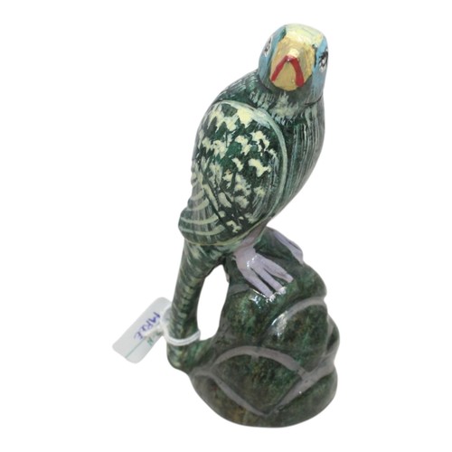 Statue oiseau peint figurine - oiseau,