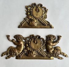 Ancien bronze doré garniture