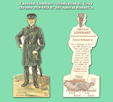 Chocolat Lombart, Illustration