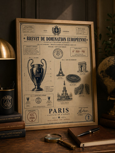Affiche encadrée paris - affiche,