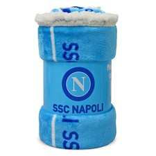 Plaid SSC NAPOLI Agnellato Officiel Couverture Imprimée Logo Scudetto 6532
