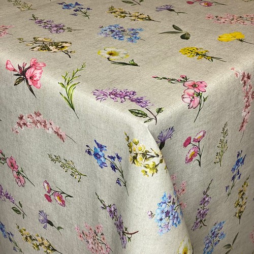 Nappe coton enduite - nappe,