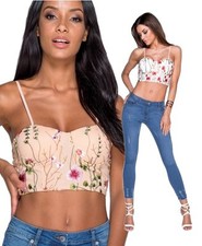 Débardeur Crop Top Balconnet