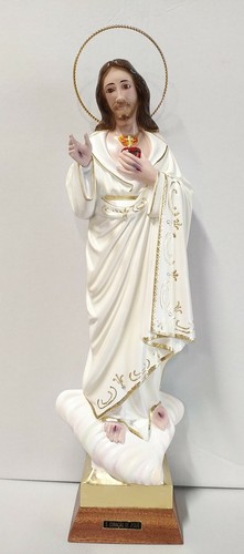 Statue jésus sacré coeur - de,