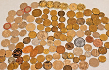 LOT JETON DIVERS migros CASINO pachinko TOTAL jeux MACHINE a CAFE lavage TOKEN