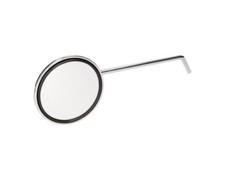 Rétroviseur gauche chromé