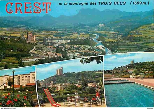 Carte postale crest - crest,