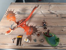 PLAYMOBIL DRAGONS 9459 - Rustik Et Krochefer