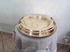 ANCIEN GRAND BRASERO DE TABLE LAITON EN  BON ETAT