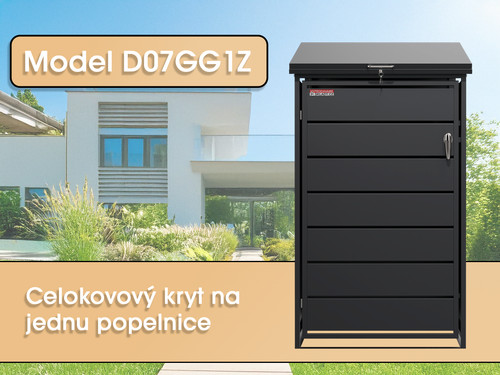 Abri poubelle d07gg1z avec - abri,