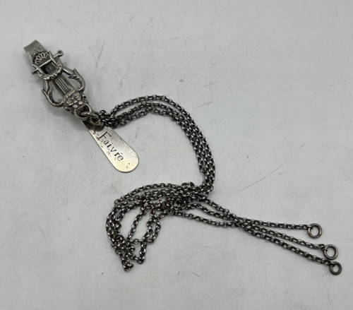 Rare chatelaine argent - en,