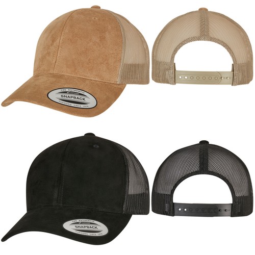 Yupoong daim cuir trucker cap - yupoong,