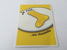 Carte je suis une chaussette